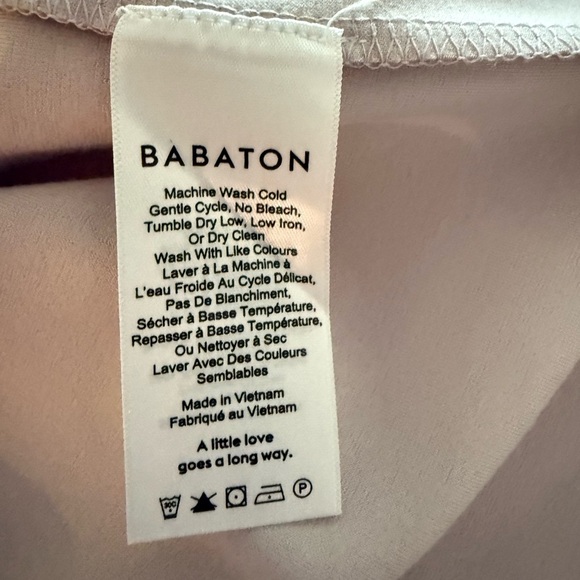 Aritzia Babaton Matheson Body Skimming Sleeveless Dress Size 6 - Picture 9 of 11